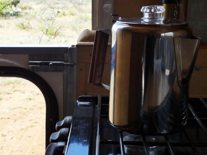 RV Coffee Maker Coletti Bozeman Camping Coffee Pot 