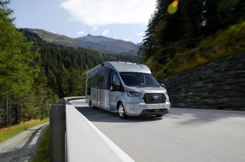 Cheapest Class B RV Leisure Travel Vans Wonder Rear Lounge Exterior