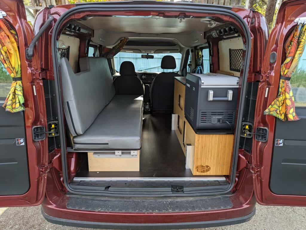 Class B RV Fit in a Garage Cascade Camper Vans Interior Day