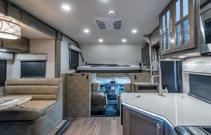 Class C RV For Full Time Living Dynamax Isata 5 28SS Interior