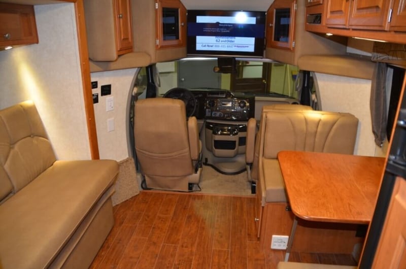 What is the Smallest Class C Motorhome Is it the Cheapest Phoenix Cruiser 2100 Interior