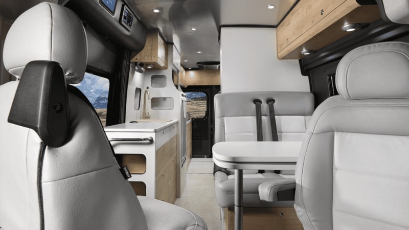Class B RVs for Families Airstream Rangeline Interior