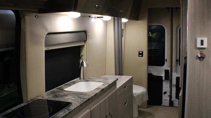 Class B RVs for Traveling with Dogs Chinook RV Bayside Interior