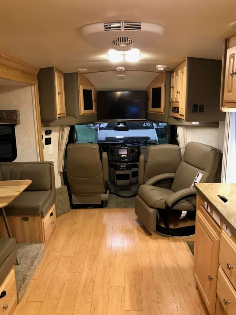 Class C RV Under 25 Feet Phoenix Cruiser 2351 Interior