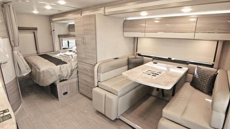 Class C RV Under 25 Feet Thor Tiburon 24TT Interior