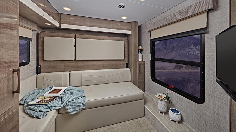 Class C RV Under 25 Feet Jayco Melbourne Prestige 24LP Interior