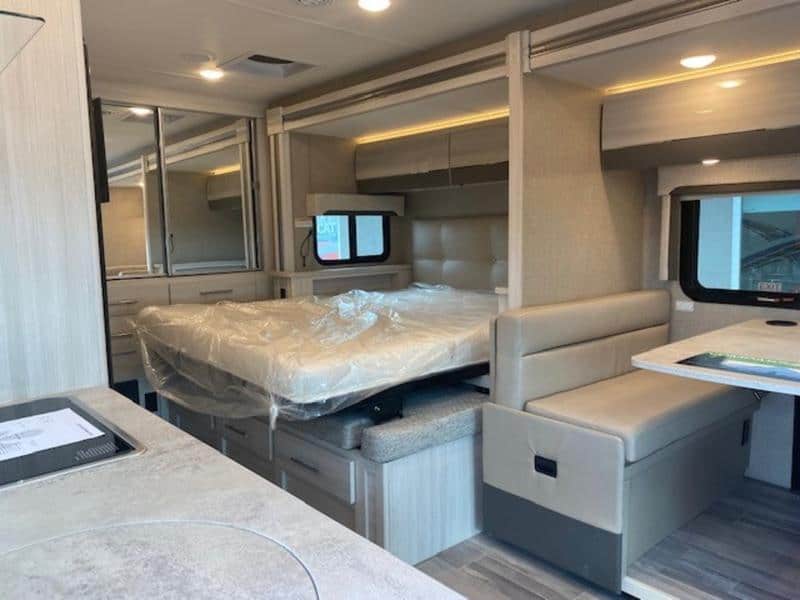 Class C RV Under 25 Feet Thor Compass AWD 23TW Interior