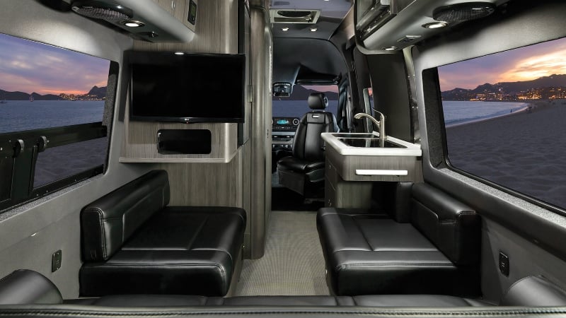 Class B RVs with a Bathroom Airstream Interstate 19 Interior