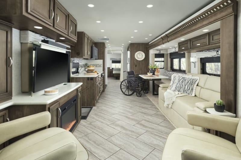 Best RVs For Seniors Newmar Dutchstar 4311 Interior