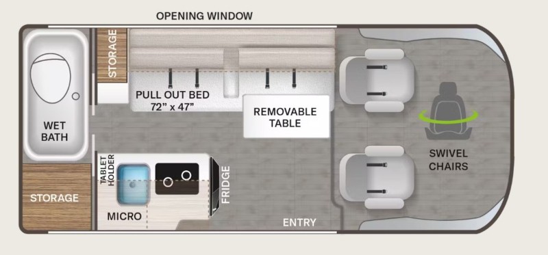 Thor Rize 18M Floorplan