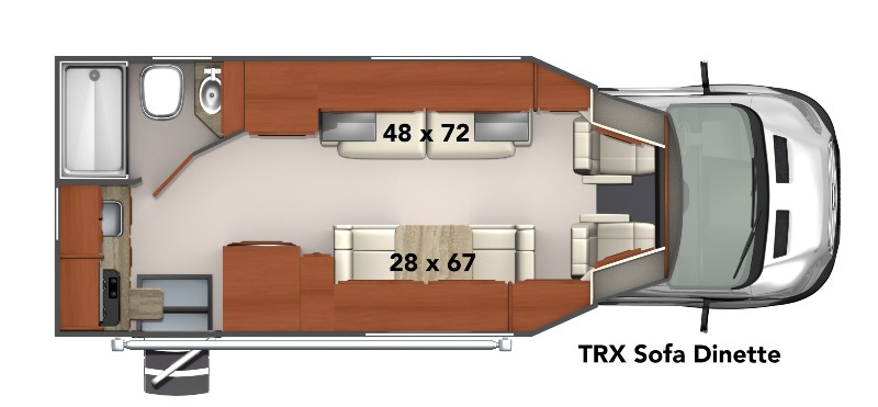 Phoenix USA RV Phoenix TRX Floorplan
