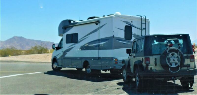 Considerations for Towing with a Class C RV Practice Before Hitting the Open Road