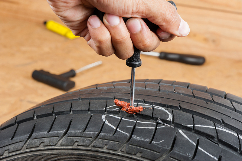 What's the Difference Between Plugging and Patching an RV Tire