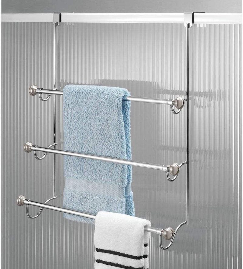 iDesign Over The Door Towel Rack