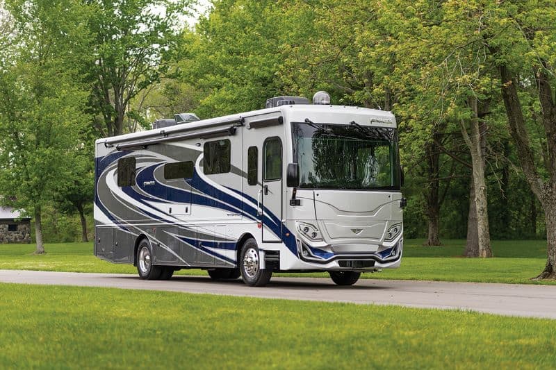 Fleetwood Frontier 34GT Exterior - Class A motorhomes with opposing slides