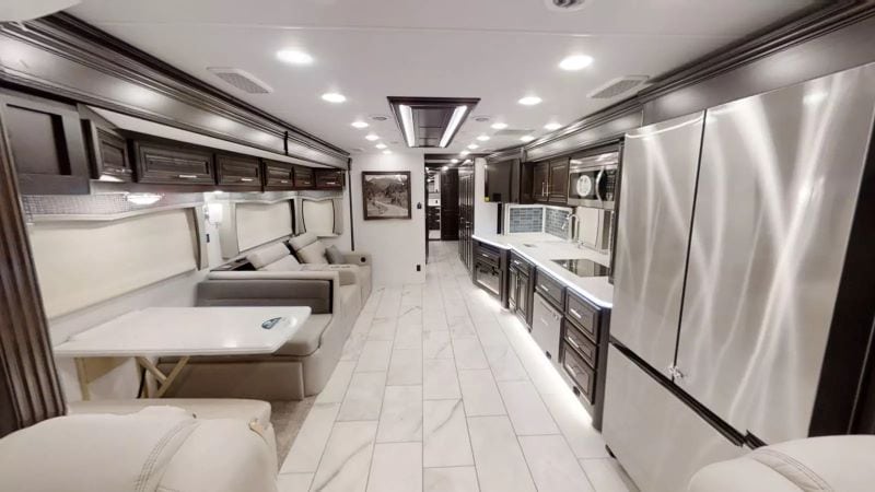 Forest River Berkshire XLT 45A Interior - Class A motorhomes with opposing slides